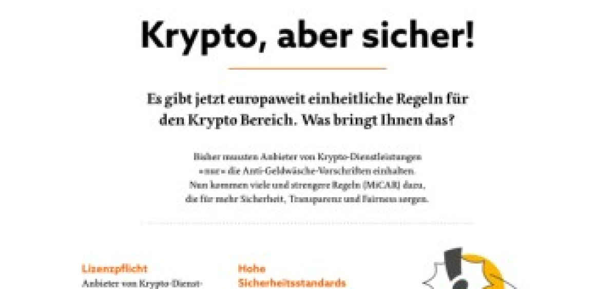 Beitragsbild zu Was die neuen EU-Regeln für Kryptowerte für Verbraucher:innen bedeuten: FMA informiert zu MiCAR