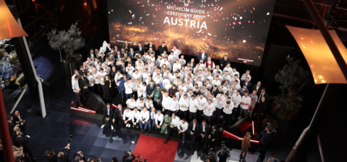 Beitragsbild zu Sterneregen für Österreich: Kulinarische Spitzenleistungen bei der MICHELIN Guide Ceremony prämiert