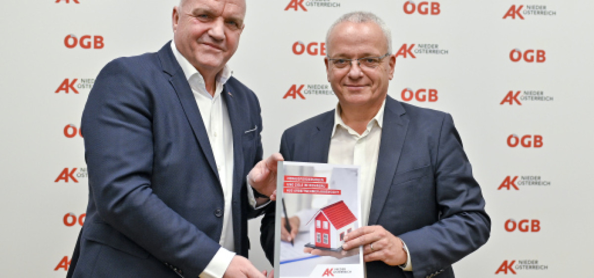 Beitragsbild zu AK NÖ-Wieser: Wohnen muss für alle leistbar sein