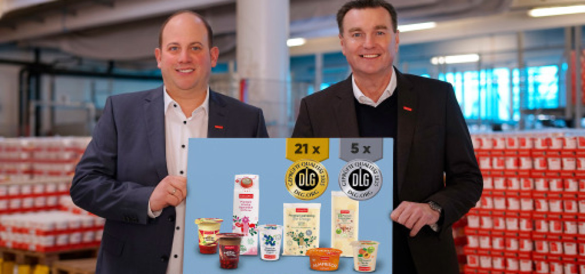 Beitragsbild zu 26 DLG-Medaillen attestieren den SalzburgMilch Produkten erneut Top-Qualität