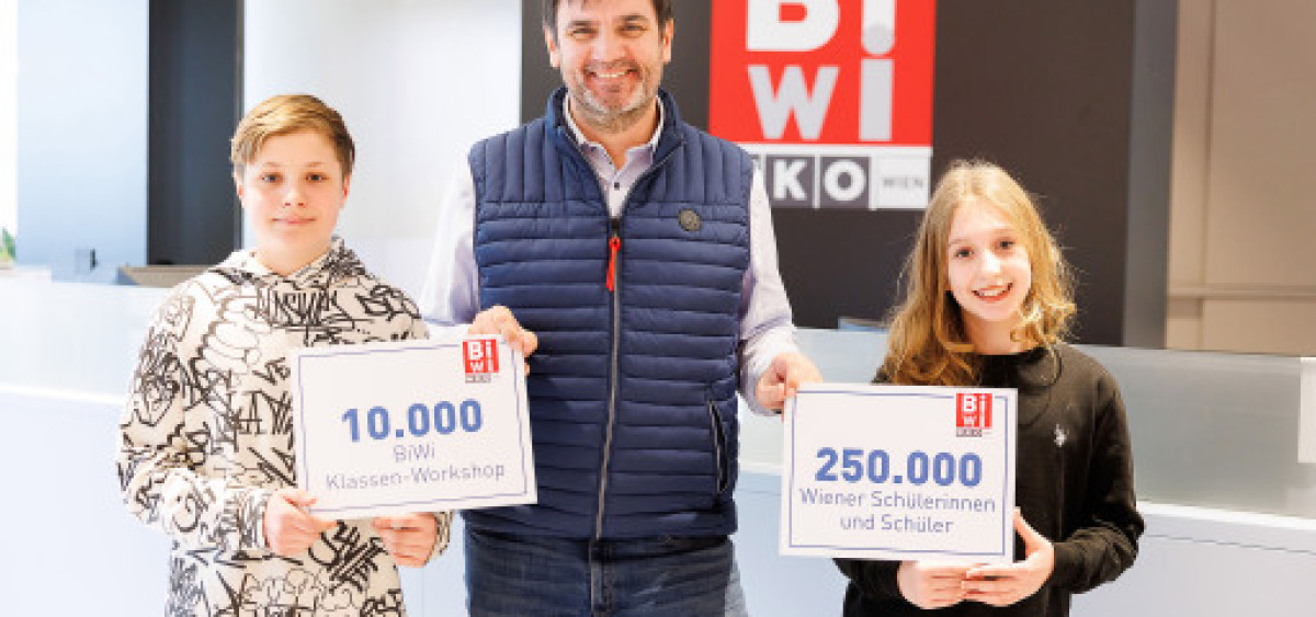 Beitragsbild zu Berufsinformationszentrum der WK Wien: 10.000. Klassen-Workshop für Wiens Schulen