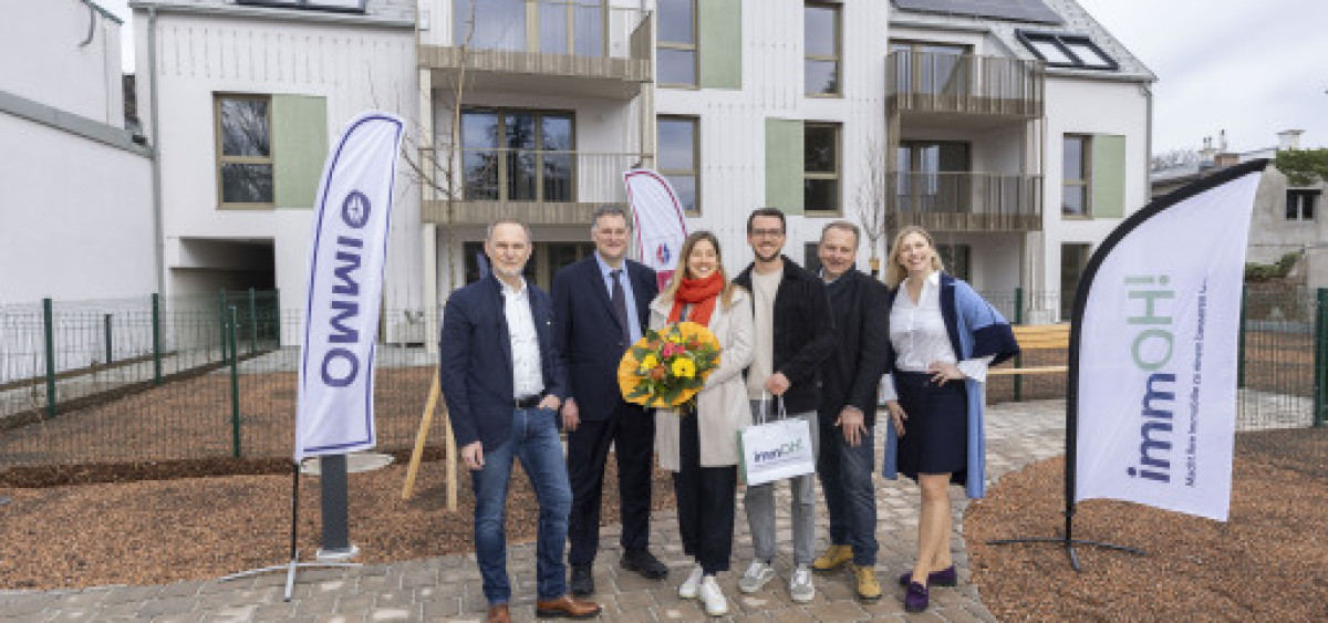 Beitragsbild zu Feierliche Schlüsselübergabe in Mödling für klimafittes Wohnprojekt
