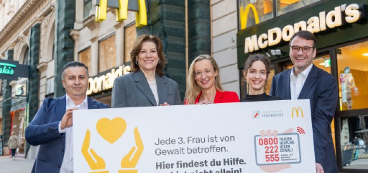 Beitragsbild zu 0800-222-555: McDonald‘s Österreich startet Kooperation mit Frauenhelpline
