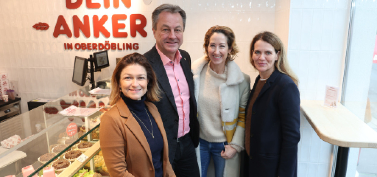 Beitragsbild zu ANKER eröffnet Filiale in Oberdöbling, in der Billrothstraße 84, mit prominenter Unterstützung.