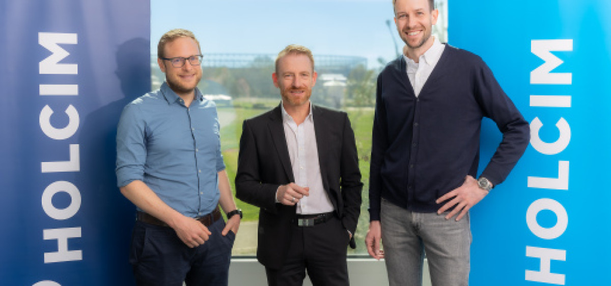 Beitragsbild zu HOLCIM nimmt neustark-Anlage zur CO2-Speicherung in Wien in Betrieb