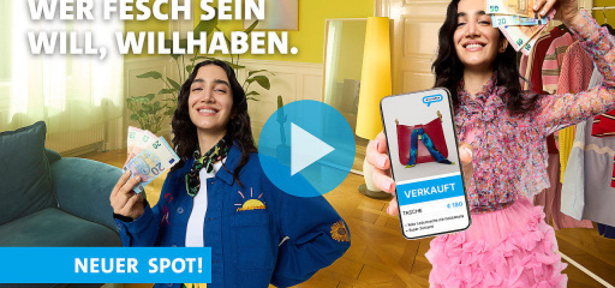 Beitragsbild zu „Wer fesch sein will, willhaben.“ und „Wer cash machen will, willhaben.“: Neue Crossmedia-Kampagne macht Second Hand-Mode zum Statement