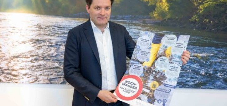 Beitragsbild zu Totschnig startet Kampagne „Hochwasser – ich schütze mich!“ in ganz Österreich