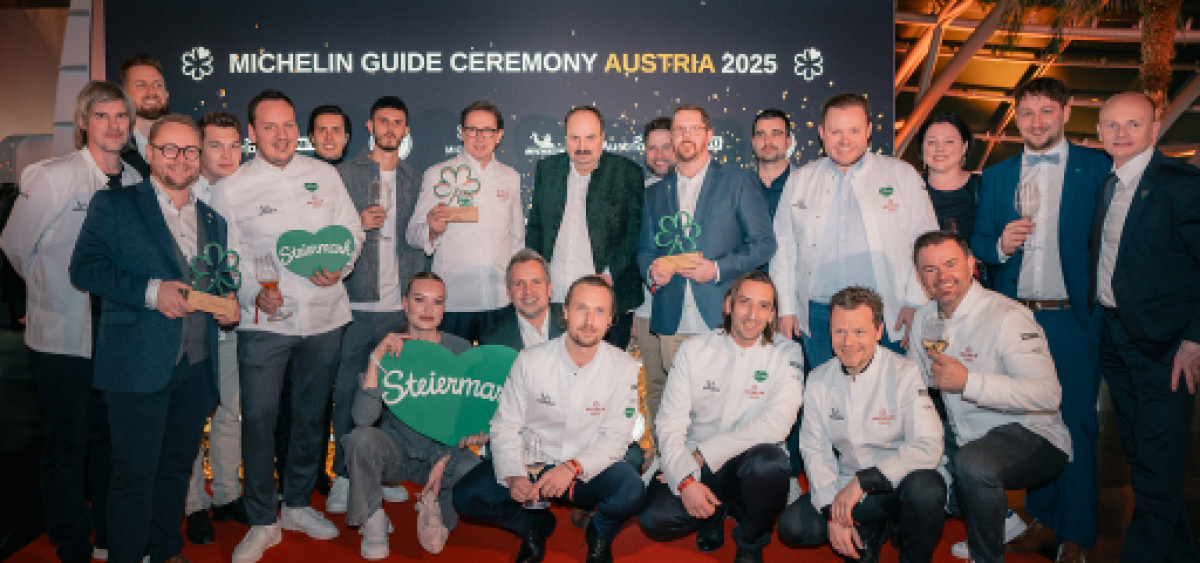 Beitragsbild zu Guide Michelin 2025: 12 Sterne für steirische Spitzenköche