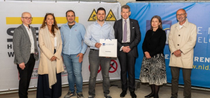 Beitragsbild zu Gleichenfeier für NID Wohnbauprojekt „Das.Schmuckstück | Leben am Quarzweg“ in Wien-Floridsdorf