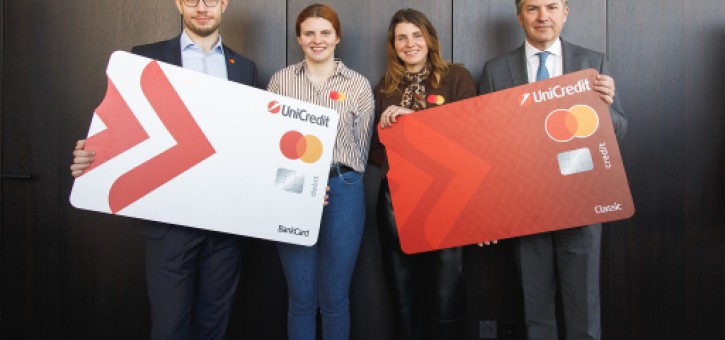 Beitragsbild zu Mastercard und UniCredit Bank Austria präsentieren die Touch Card™