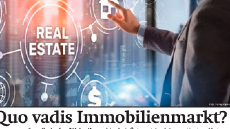Beitragsbild zu News aus dem Börse Express PDF vom 15.11.2024 - Quo vadis Immobilienmarkt?