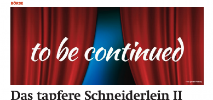 Beitragsbild zu News aus dem Börse Express PDF vom 19.02.2025 - Das tapfere Schneiderlein II