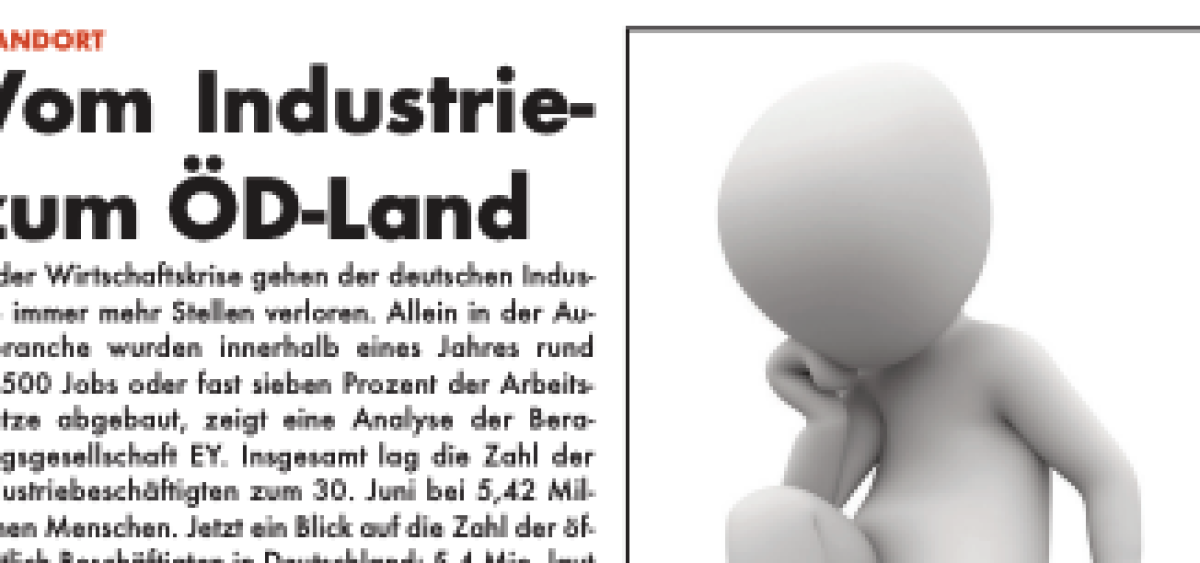 Beitragsbild zu Vom Industrie zum ÖD-Land