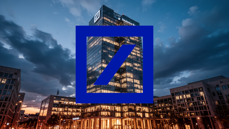 Beitragsbild zu Deutsche Bank Aktie: Einfache Marktentwicklungen