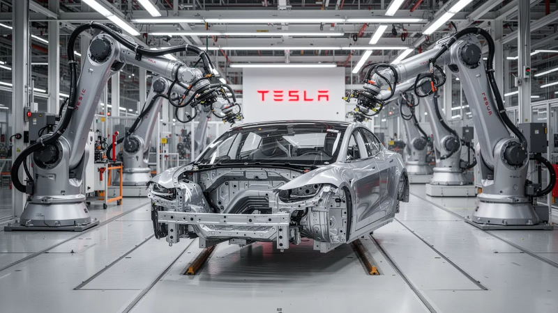 Beitragsbild zu Tesla Aktie: KI-Projekt und Personalabgänge