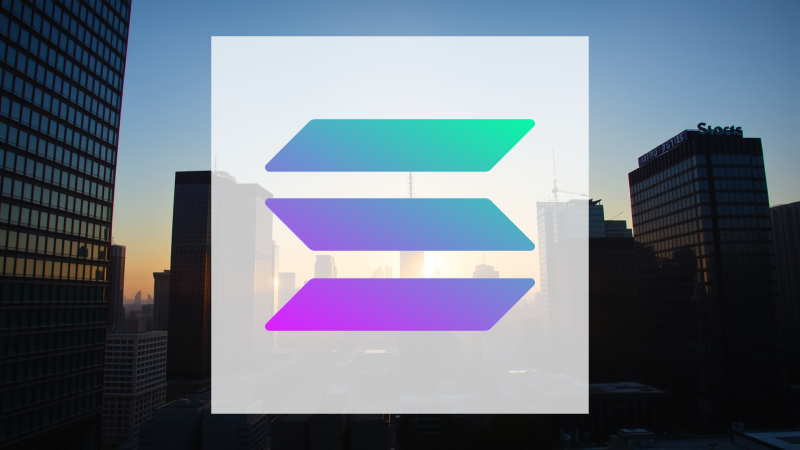 Beitragsbild zu Solana: Cautious Rebound