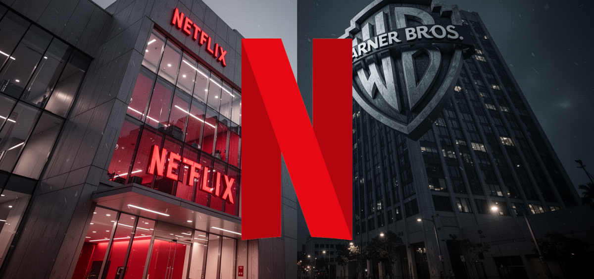 Beitragsbild zu Netflix Aktie: Kampf um Warner spitzt sich zu