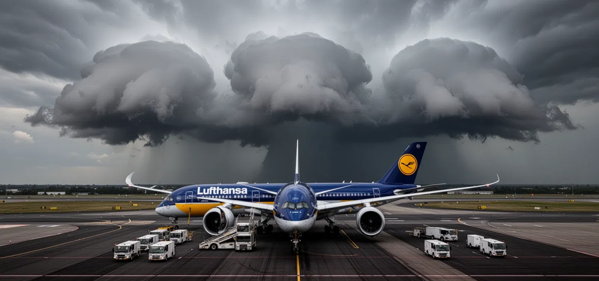 Beitragsbild zu Lufthansa Aktie: Dreifach-Schock