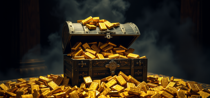 Beitragsbild zu Gold: Starker Dollar drückt auf das Edelmetall