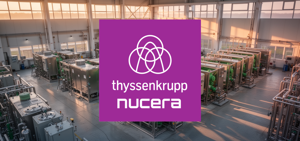 Beitragsbild zu ThyssenKrupp Nucera Aktie: Auftrags-Turbo