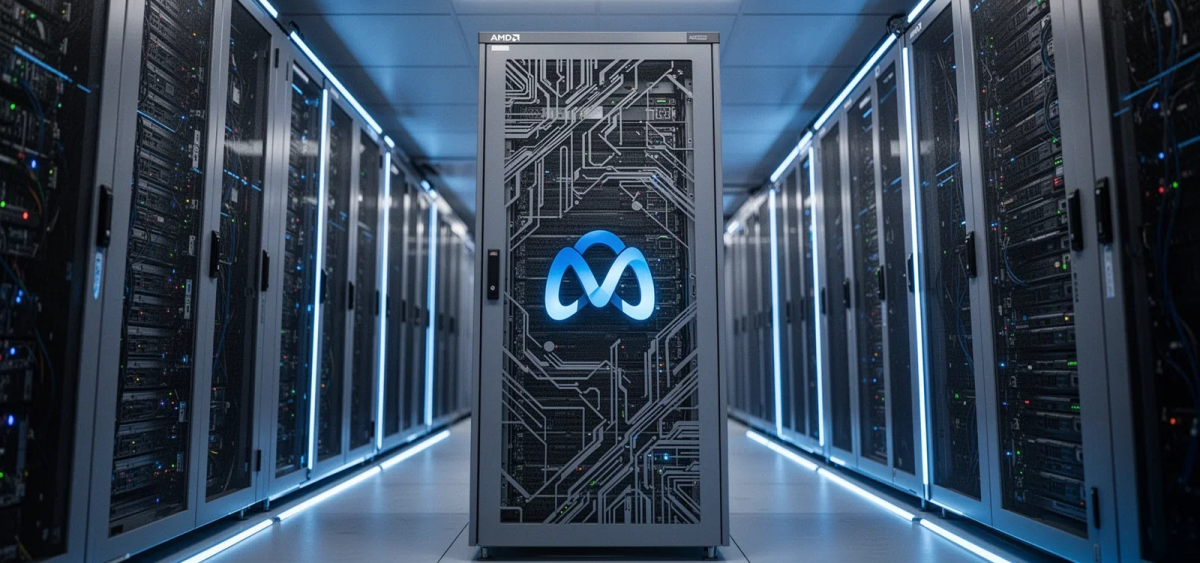Beitragsbild zu AMD Aktie: Riesiger KI-Deal mit Meta