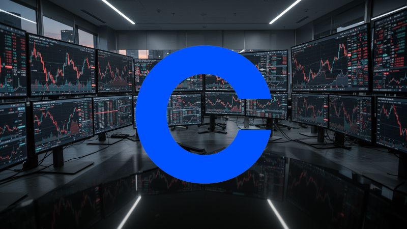 Beitragsbild zu Coinbase Aktie: Rückschläge erlitten?