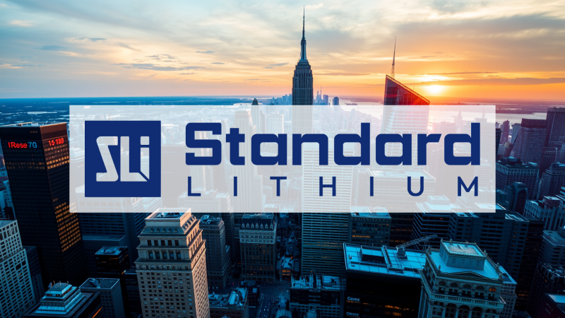Beitragsbild zu Standard Lithium Aktie: Totaleinbruch!