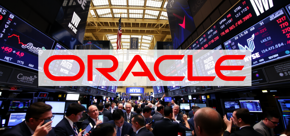 Beitragsbild zu Oracle Aktie: KI-Boom katapultiert Aktie in neue Sphären