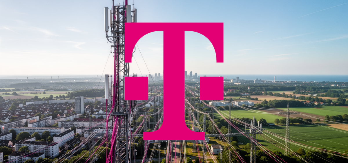 Beitragsbild zu Deutsche Telekom Aktie: Netz wächst von Essen bis Greifswald
