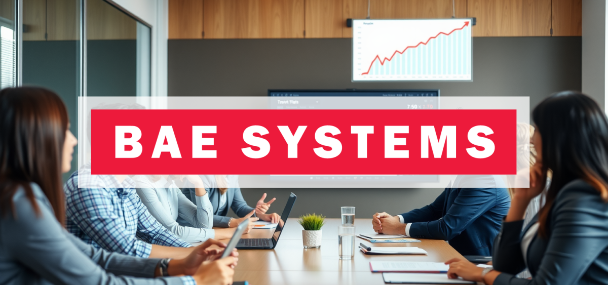Beitragsbild zu BAE Systems Aktie: Erweiterte Marktausblicke