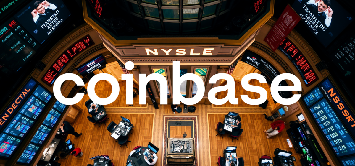 Beitragsbild zu Coinbase Aktie: Düstere Wolken!