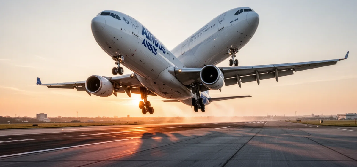 Beitragsbild zu Airbus Aktie: Frachter nimmt Fahrt auf