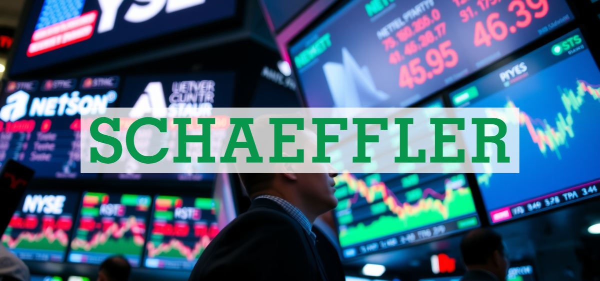 Beitragsbild zu Schaeffler Aktie: Durchbruch nach unten!