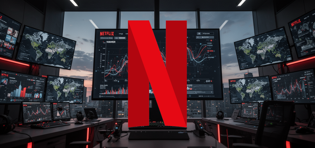 Beitragsbild zu Netflix Aktie: Bieterschlacht spitzt sich zu