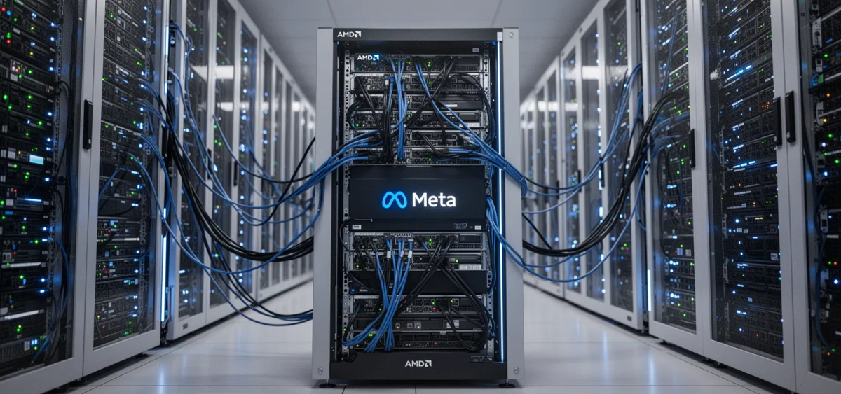 Beitragsbild zu Meta Aktie: AMD-Deal sorgt für Bewegung