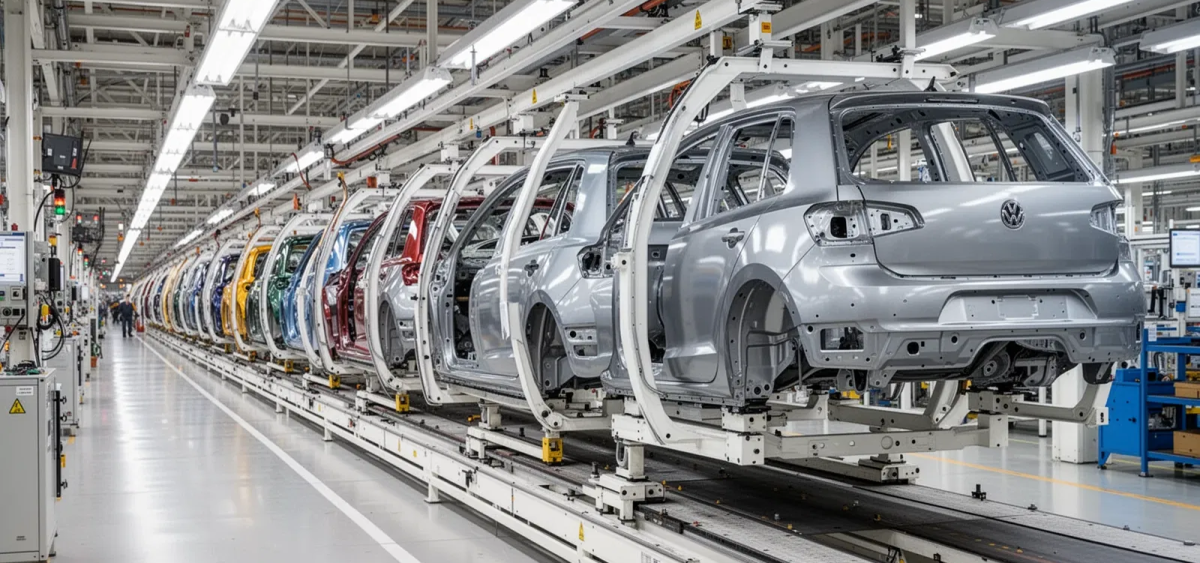 Beitragsbild zu Volkswagen Aktie: Homogene Marktentwicklung