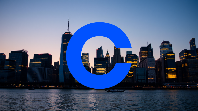 Beitragsbild zu Coinbase Aktie: Bitcoin diktiert Trend