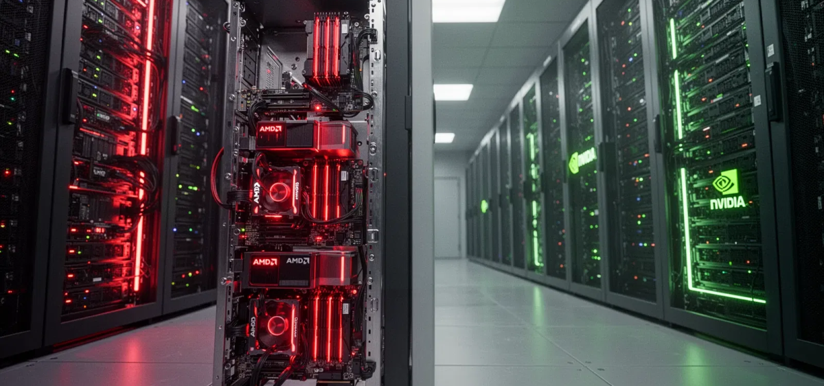 Beitragsbild zu AMD Aktie: Angriff auf Nvidias Revier