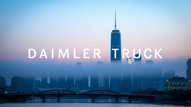 Beitragsbild zu Daimler Truck Aktie: Konkurrent versenkt die Stimmung