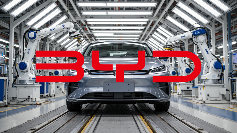 Beitragsbild zu BYD Aktie: Historischer Meilenstein