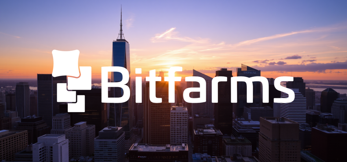 Beitragsbild zu Bitfarms Aktie: Bitcoin-Rallye treibt Mining-Titel