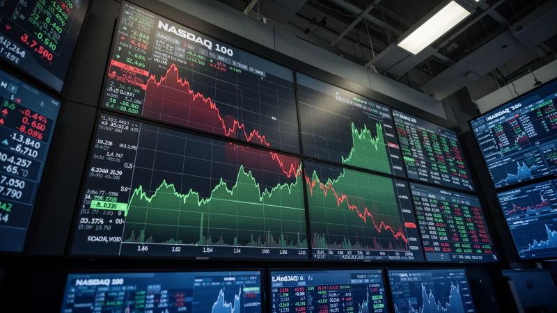 Beitragsbild zu NASDAQ 100: Fed bremst Erholung