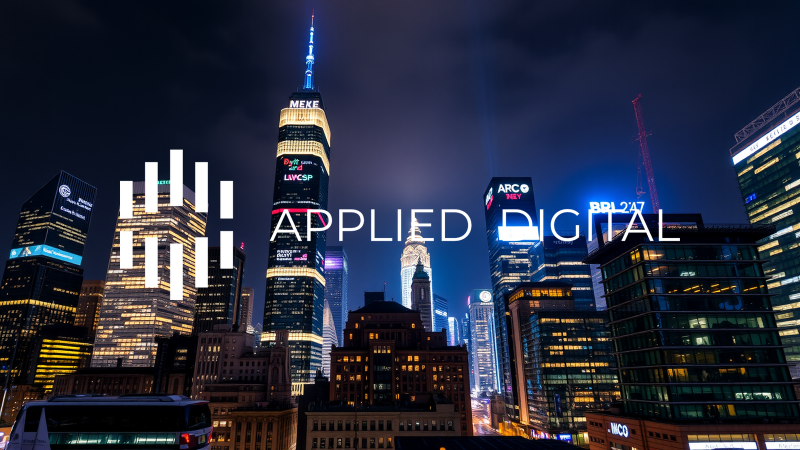 Beitragsbild zu Applied Digital Aktie: Enormes Wachstum