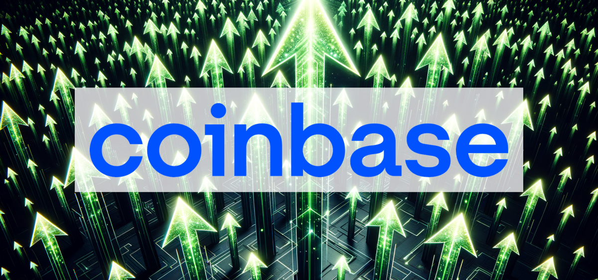 Beitragsbild zu Coinbase Aktie: Krypto-Rally geht weiter!
