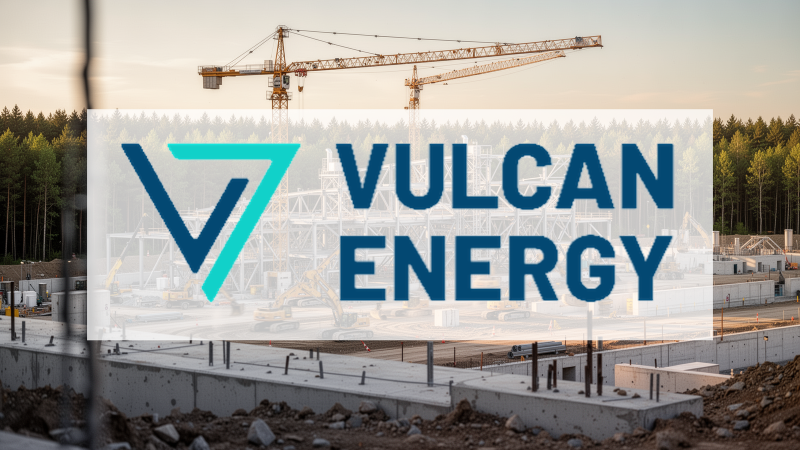 Beitragsbild zu Vulcan Energy: Baubeginn in Deutschland