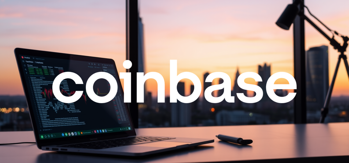 Beitragsbild zu Coinbase Aktie: Absturz nach Deal-Desaster