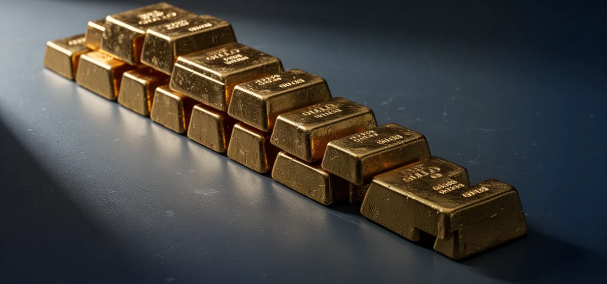 Beitragsbild zu Gold: Längste Talfahrt seit 2023