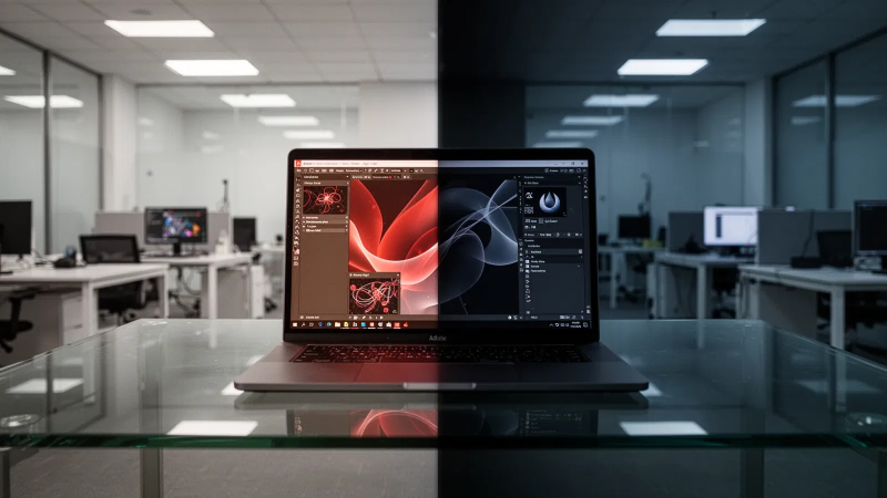 Beitragsbild zu Adobe Aktie: Doppelte Bedrohung