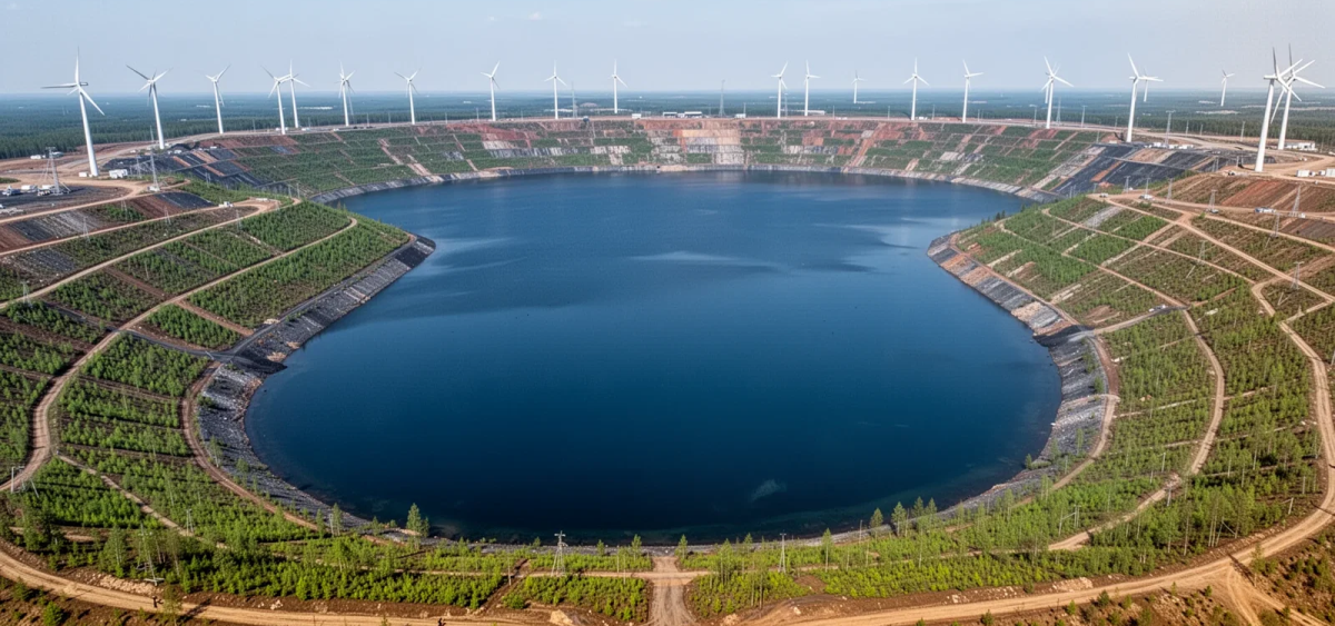 Beitragsbild zu RWE Aktie: Hambach wird zum See