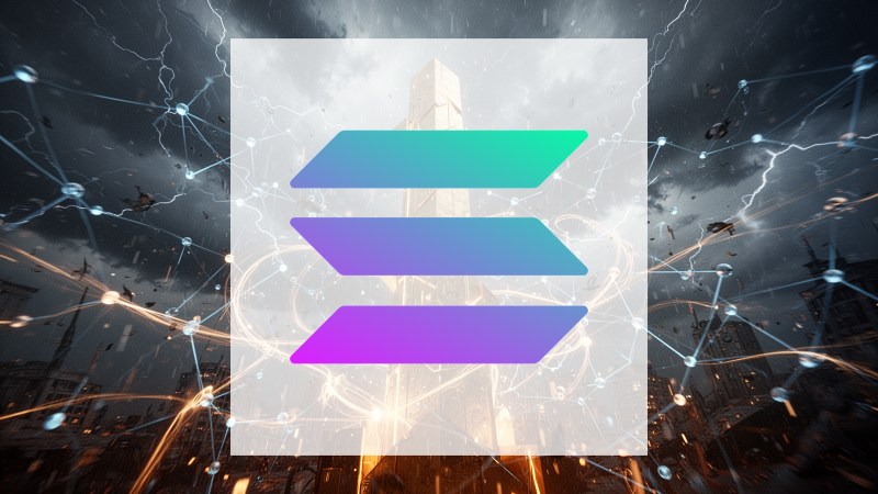 Beitragsbild zu Solana: Meilenstein mitten im Sturm